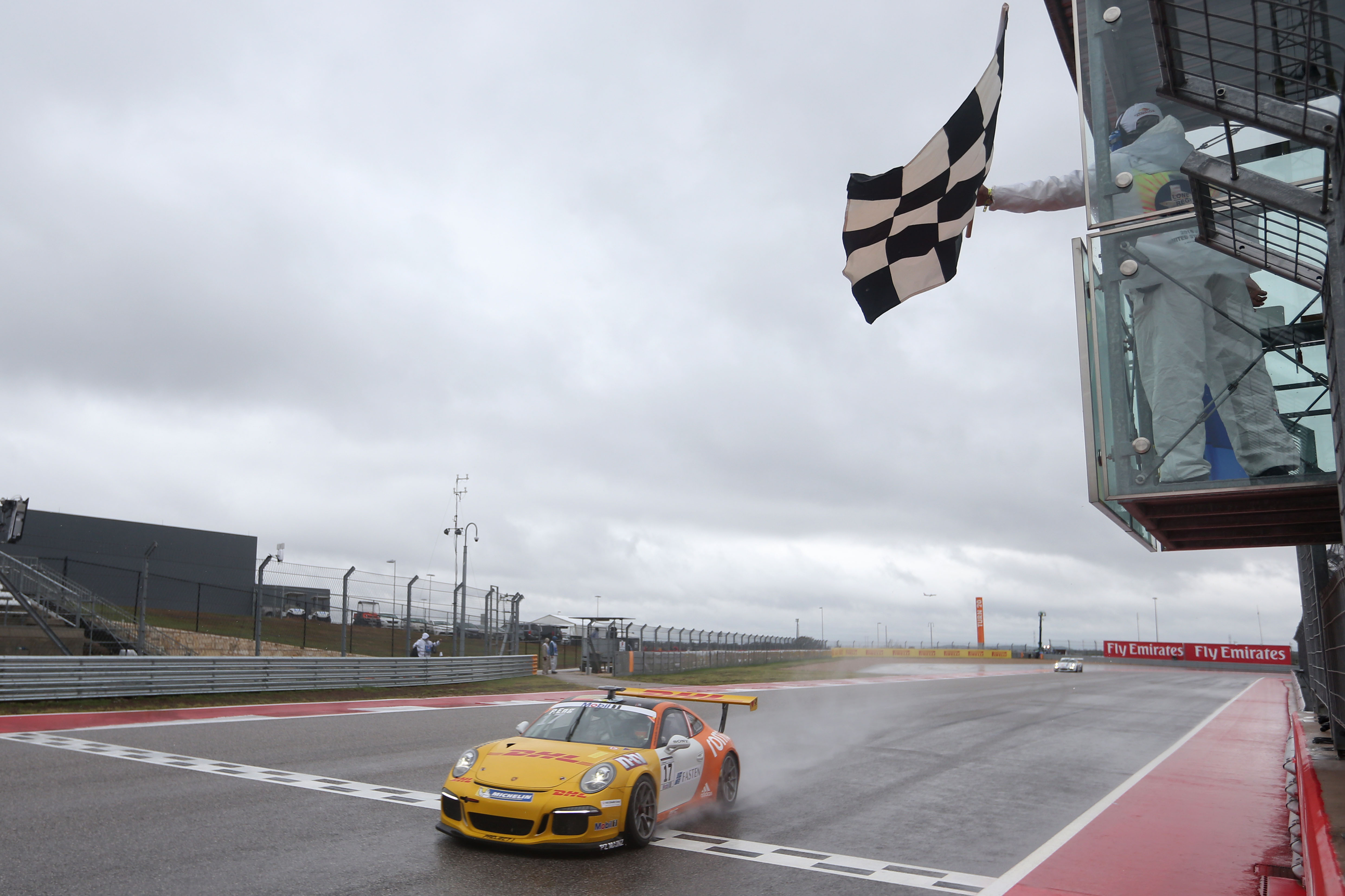 Eng, champion in the rain of Austin